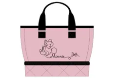 マル 【送料無料】 【ディズニーキャラクター】トートバッグ【ラインリボン】【ミニーマウス】【ミニー】【みにー】【ディズニー】【映画】【アニメ】【バッグ】【鞄】【カバン】【かばん】【トート】【買い物】【お出かけ】【雑貨】【グッズ】