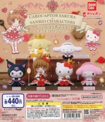 【中古】紙製品 ガチャ台紙 「カードキャプターさくら×サンリオキャラクターズ スペシャルコラボマスコット～キラキラパフュームver.～」