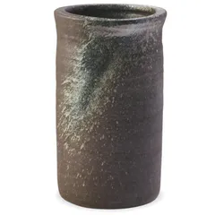 オリベ古信楽傘立　（信楽焼き・陶器・傘立て・梅雨・雨・玄関・収納・B037-02）