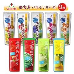 シャーベット スティック バー 冷凍 セリー 業務用 ジュース 詰め合わせ パック ジェラート アイスクリーム アイスキャンディー かき氷 スイーツ フルーツバー アソート 凍らせて食べる ゴールドパック 9種セット 熱中症対策 イチゴ パウチ