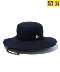 【ムラスポ公式】新品 NEW ERA ニューエラ ハット 帽子 アドベンチャー ワイドブリム Typewriter タイプライター ベーシック ブラック 14109633