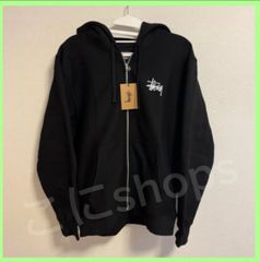 Stüssy ブラック パーカー Mサイズ STUSSYステューシー BIGロゴパーカー黒 M〜Lサイズ - メルカリ