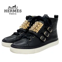 エルメス HERMES レノックス スニーカー ハイカットスニーカー エルメス HERMES レノックス スニーカー ハイカットスニーカー