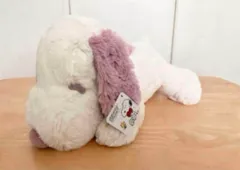 スヌーピー 寝そべりぬいぐるみ ☆パープル ピンク