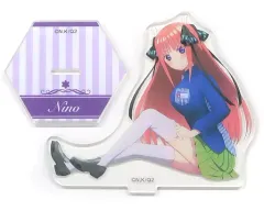 【中古】アクリルスタンド・アクリルパネル 中野二乃 アクリルスタンド 「五等分の花嫁∬×ローソン」