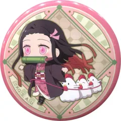 【中古】バッジ・ピンズ 竈門禰豆子 「鬼滅の刃 ～無限列車編～×ローソン 缶バッジ(電車)」