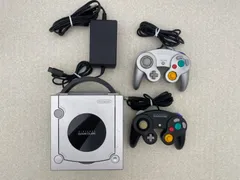 ゲームキューブ 本体　動作品　シルバー　コントローラー２点