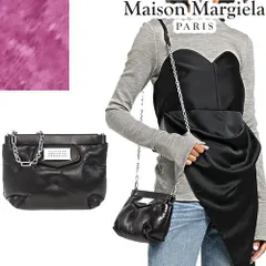 メゾンマルジェラ Maison Margiela バッグ ショルダーバッグ グラムスラム レッド カーペット ミニ レディース 2way ミニバッグ 斜めがけ 黒 ブラック GLAM SLAM RED CARPET MINI S56WF0161 P4300