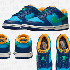 [ナイキ] ダンク ロー J DUNK LOW バルチックブルー/ディープロイヤル/レーザーオレンジ DV1693-401