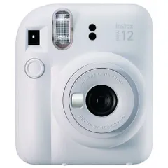 チェキ INSTAX mini 12 クレイホワイト【富士フィル】