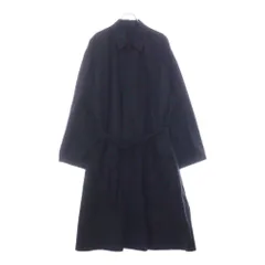 Yohji Yamamoto POUR HOMME (ヨウジヤマモト プールオム) 99SS 比翼ボタン ステンカラーコート ブラック HT-C01-960のサムネイル