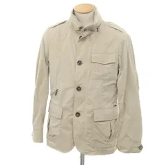 【中古】ムーレー MOORER PORTO-OS ナイロン ミリタリージャケット ベージュ【サイズ44】【メンズ】のサムネイル