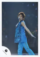 【中古】生写真(ジャニーズ) 関西ジャニーズJr./大田裕明/ライブフォト・膝上・衣装青・右手胸・左向き・左手パー/公式生写真
