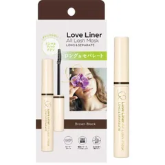 【 新品 未開封 】   エムエスエイチ Love Liner(ラブ・ライナー)オールラッシュ マスク ロング＆セパレート マスカラ ブラウンブラック 未使用 送料無料のサムネイル