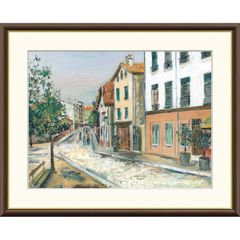 聖地巡礼絵画⑥ シン・エヴァンゲリオン「宇部新川駅」額装品 寸法33