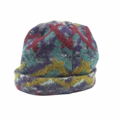 ミッソーニ MISSONI SPORT ニット帽 帽子 ビーニー 総柄 マルチカラーのサムネイル