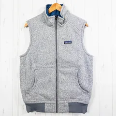 【Men's S グレー系】 Patagonia ( パタゴニア ) インサレーテッド ベター セーター ベスト Insulated Better Sweater Vest STH 生産終了モデル 入手困難 ニット調フリース ポリエステル