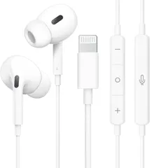 ホワイト イヤホン【MFi認証品】有線「2024極上の新設計」iphone 純正 HiFi音質 通話可能 イヤホンマイク 快適な装着感 人間工学 絡み防止 有線 遅延なし 重低音 マイク付き 騒音低減 ハンズフリー通話 リモコン付き クリア通話 カナル型 小型