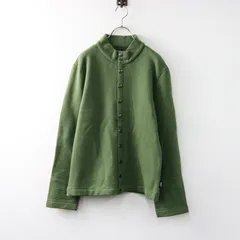 メンズ アニエスベー オム agnes b homme スウェット ハイネック カーディガン 2/グリーン トップス 羽織り 前開き 長袖【2400014491944】のサムネイル
