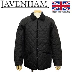 LAVENHAM (ラベンハム) SLJ9003 DENHAM MENS 20 デンハム メンズ キルティングジャケット F44 SABLE BLACK イギリス製 LH026 S