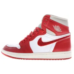 NIKE (ナイキ) WMNS AIR JORDAN1 RETRO HIGH OG ウィメンズ エアジョーダン1 レトロ ハイカットスニーカー レッド レディース US7/24cm DJ4891-061のサムネイル