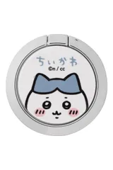 iFace Finger Ring Holder ちいかわ スマホリング 薄型 フラットタイプ(ハチワレ/アップ)【iPhone/Android対応 360度回転 リングホルダー アイフェイス 落下防止 スタンド スマートフォン リング  [ハチワレ/アップ]