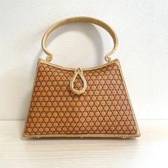 ☆SALE☆タイ王室御用達プラニー工房 竹カゴ 茶籠 竹細工 かご