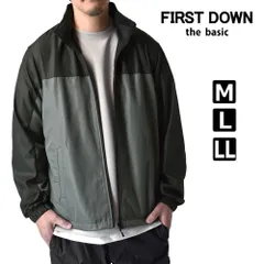 ファーストダウン 《06ブラック×チャコール》 新品 未使用 春 秋 マウンテンパーカー メンズ 高機能 防花粉 撥水 透湿 防風 紫外線対策 アウトドア【A6N】【ゆうパケット】 ファッション