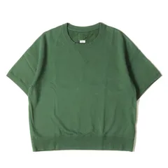 visvim ビズビム スウェット サイズ:3 23SS コットン/カシミヤ 前V プレーン 半袖 スウェットシャツ CAMPUS SWEAT S/S C/WS グリーン トップス トレーナー【メンズ】のサムネイル