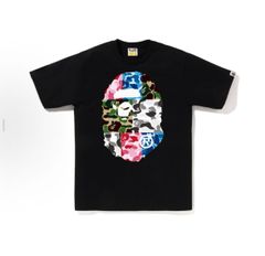 A BATHING APE レタープリント半袖Tシャツ 男女兼用 - メルカリ