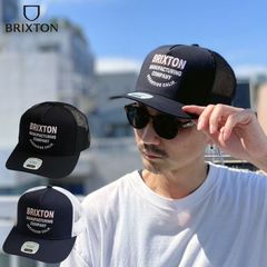 ブリクストン 6パネル スナップバック メッシュキャップ ベースボールキャップ キャップ 正規取扱い メンズ レディース ブランド REDOUBT C NP MP TRUCKER HAT