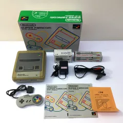 NINTENDO 任天堂 HVC-002 SFC スーパーファミコン本体 HVC-002 アダプター SHVC-008 ケーブル 3点セット
