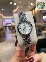 [OMEGA] ドロップデザイン レディースウォッチ - 専用ケース・カード・袋付き新品未使用-WTO店名をご確認ください