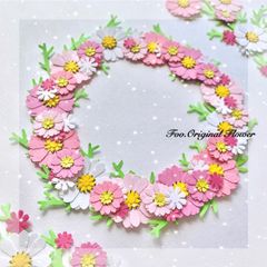 クラフトパンチ 花 創作 オリジナル