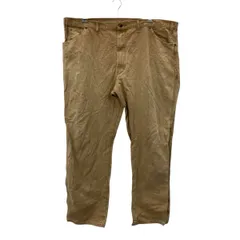 Dickies ペインターパンツ ディッキーズ W46 ブラウン ビッグサイズ ワーク 古着卸 アメリカ仕入 2504-61