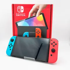 【中古】Nintendo Switch 本体 (有機ELモデル) Joy-Con(L)ネオンブルー/(R)ネオンレッド