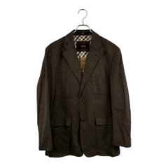 DAKS◆テーラードジャケット  ダックス  無地 ブラウン系   メンズ サイズ M 6