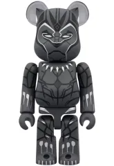 【中古】トレーディングフィギュア BLACK PANTHER 「BE＠RBRICK-ベアブリック- CHASE MARVEL INFINITY SAGA」