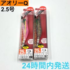 アオリーQ 3D プリズム 2.5号 夜光 マーブルサクラダイ マーブル 夜光 リアルクルマエビ オーロラ エギ YO-ZURI ヨーヅリ