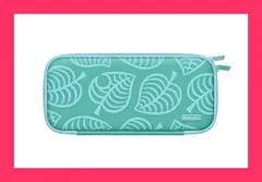 【スタッフおすすめ！】【任天堂純正品】Nintendo Switchキャリングケース あつまれ どうぶつの森エディション *たぬきアロハ柄*(画面保護シート付き)