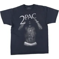 古着 2pac トゥーパック ラップTシャツ ラップT メンズM相当/eaa540837