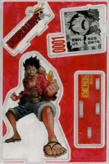 【中古】アクリルスタンド・アクリルパネル モンキー・D・ルフィ 名場面ジオラマフィギュア 「ワンピース」