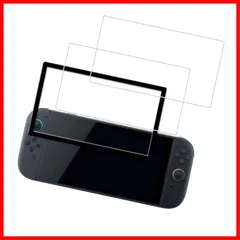 【即発送】2 用 の ガラスフィルム Switch （2枚入り）強化ガラス 液晶 保護フィルム 対応 硬度9H 国産硝子素材 ガイド枠付き