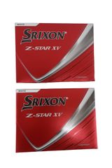 【新品】SRIXON(スリクソン) ゴルフボール 白 2ダース Z-STAR XV 2025年モデル ゴルフ用品 2506-0454 新品