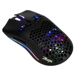 XuanGui 有線ゲーミングマウス RGB PCゲーミングマウス 16000 DPIセンサー 7つのプログラム可能なボタン ダイナミックRGBライトアップ コード付きUSBゲーマーマウス コンピューター用 (ブラック)