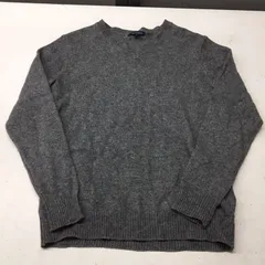 送料無料★URBAN RESEARCH アーバンリサーチ★Vネックトップス ニットセーター★38★グレー #30728sj150