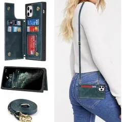 2:Phone11 Pro Max 対応 スマホ ケース ショルダー ケース　財布型 ケース iPhone11 Pro Max 6.5 対応 背面にカード収納可【マルチパスケース】おしゃれ　可愛い　ym1