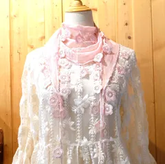 アウトレット商品　細長いスカーフNO12