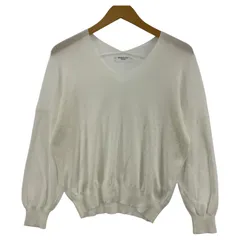 OPAQUE.CLIP オペークドットクリップ Vネックカットソー size36/S/ホワイト