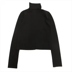 ドルチェ&ガッバーナ ドルガバ DOLCE&GABBANA 00's タートルネック ニット セーター 無地 オールド ビンテージ ヴィンテージ アーカイブ 42 黒 ブラック レディース